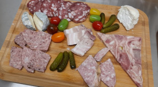 Le coin des Bières & co - Une planche  repas