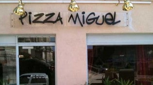 Pizza Miguel - La façade de la pizzeria