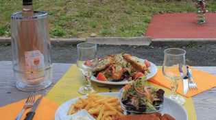 Le resto de la Planche des Belles Filles - Des plats 
