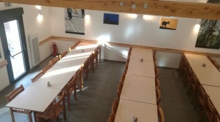 Le resto de la Planche des Belles Filles - La salle de restauration 