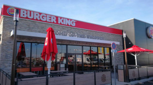 Burger King - La façade du restaurant