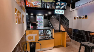 Chamas Tacos - La salle de restauration