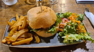 Le Pavillon du Bergen - Un burger