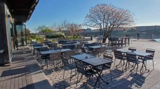 Le Pavillon du Bergen - La terrasse