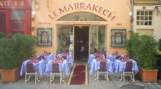 Le Marrakech - La façade du restaurant