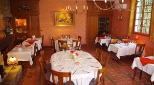 Auberge des alouettes - La salle de restauration 
