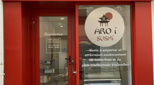 Aro i Sushi - La façade
