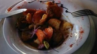 Le Nez Rouge - Un plat 