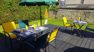 La Toscane - La terrasse