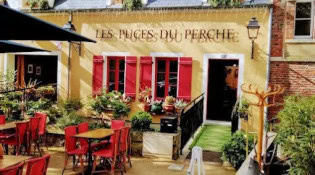 Le Bistrot des Puces - La terrasse