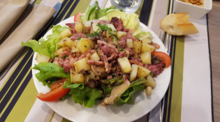Le Saturnin - Une assiette