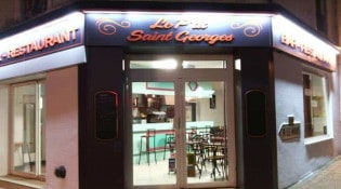 Le p'tit St Georges - La façade du restaurant