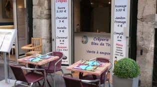 Crêperie Bleu De Toi - La terrasse
