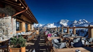 La Cave des Creux - la terrasse