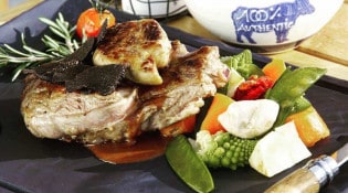 La Cave des Creux - un plat