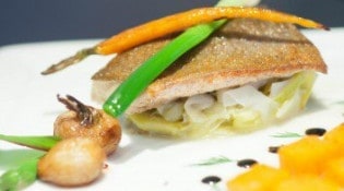 Le Chalet de Courchevel - Un plat