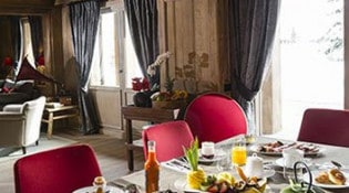 Le Chalet de Courchevel - La salle