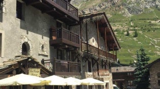 La casa scara - La façade du restaurant