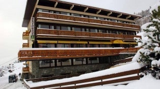 La Vanoise - La façade du restaurant