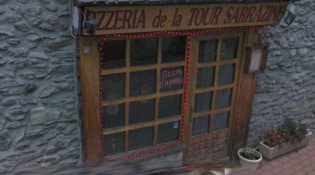 Pizzéria de la Tour Sarrazine - La façade