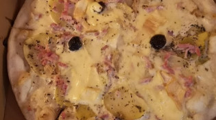 La Root's Pizzas - Une pizza