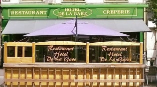 Hotel  de la Gare - Le restaurant