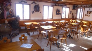 Le Grizzli - La salle de restauration 