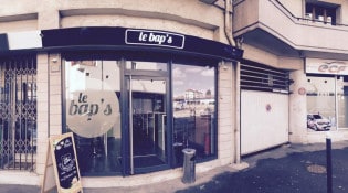 Le Bap's - La façade du restaurant