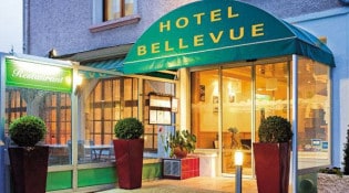 Le bellevue - La façade du restaurant