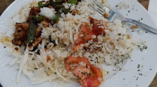 Le Grec - Un plat