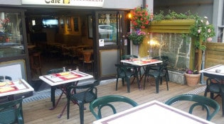 Bony's cafe - La façade du restaurant