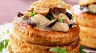 Le Fournil - Bouchées à la Reine, accompagné de riz basmati