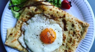 Le Presteau - Une crêpe