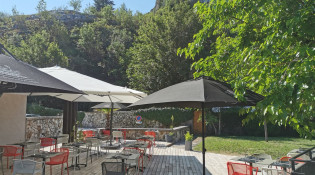 Auberge de Chaumont - La terrasse