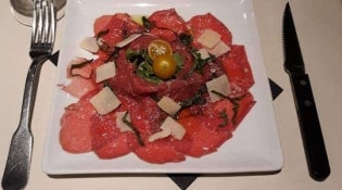 La Tour De Pizz' - Carpaccio de boeuf