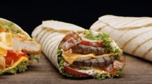 Burger King - Des wraps