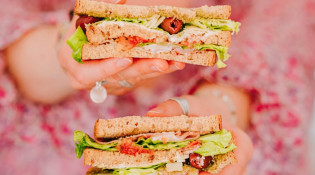 Columbus Café & Co - Un sandwich