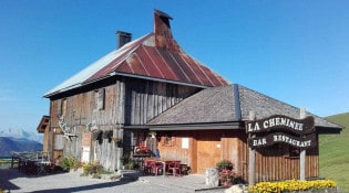 Auberge Nordique - La façade du restaurant