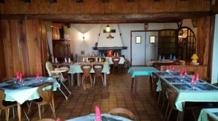 L'alpage - La salle de restauration 