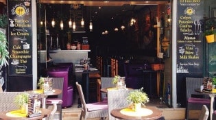 Coffee Crêpes - La façade du restaurant