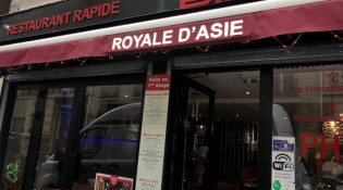 Royale d'Asie - La façade