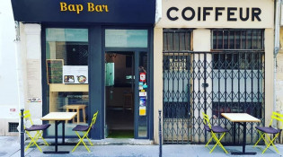 Bap Bar - La façade du restaurant