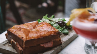 Le 1905 - Croque-monsieur au gouda truffé