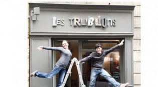 Les trublions - La façade du restaurant