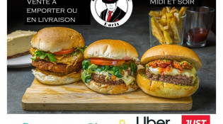 Mobster Diner - Livraison - Mobster Diner Burger Paris 5 75005 jazz prohibition 1920 hamburger cheeseburger Monge jardin des plantes Jussieu cardinal lemoine 5eme