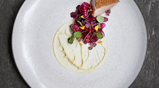 Restaurant A.T - Duck,onion,crones