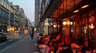 Le Trait d'Union -  la terrasse