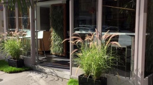Mister Garden - La façade du restaurant avec la terrasse 