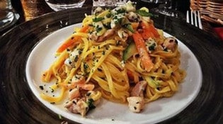 Bar Italia Brasserie - Carbonara de poisson
