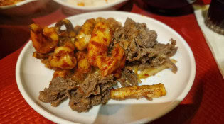 BBQ Cadet - Un plat